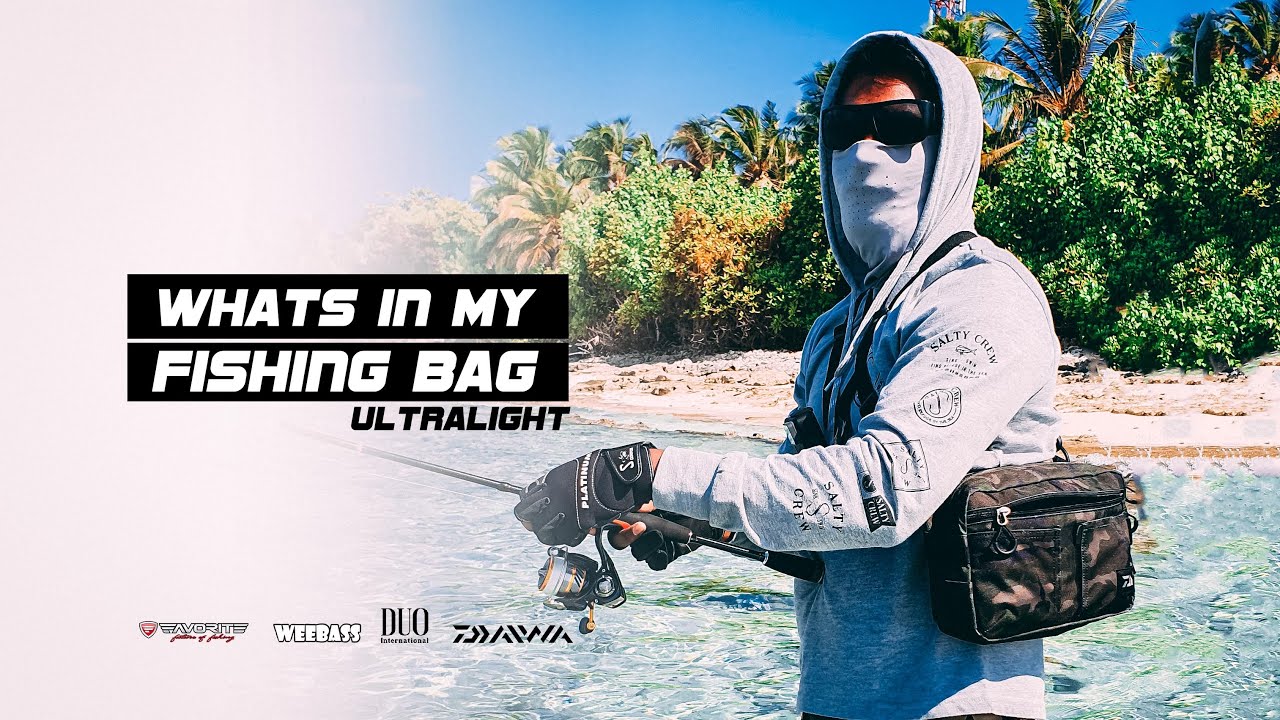 WHATS IN MY FISHING BAG | MY ULTRALIGHT GEAR