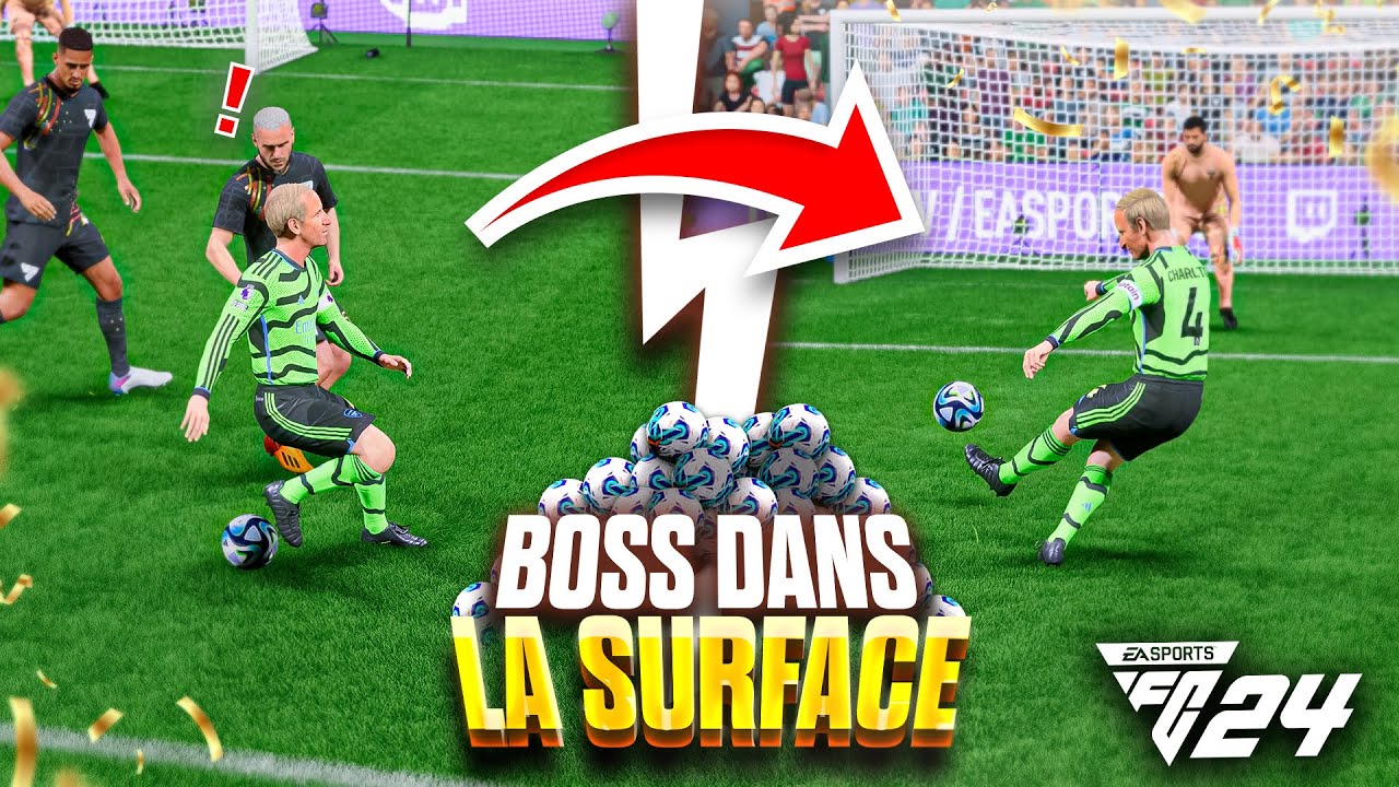 L'Astuce pour ÊTRE le PATRON dans la SURFACE sur FC 24 ! 💪 (faire la différence facilement)