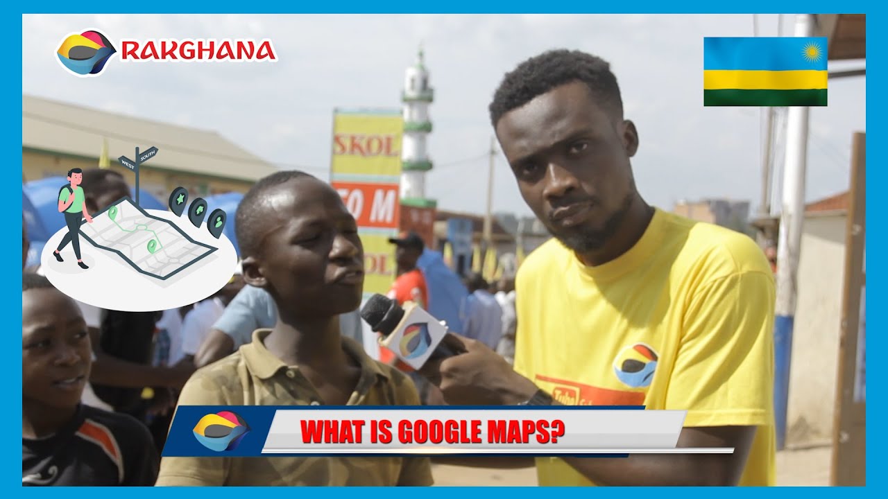 What is Google Maps? | Street Quiz 🇷🇼 | Funny Videos | Funny African Videos | African Comedy |