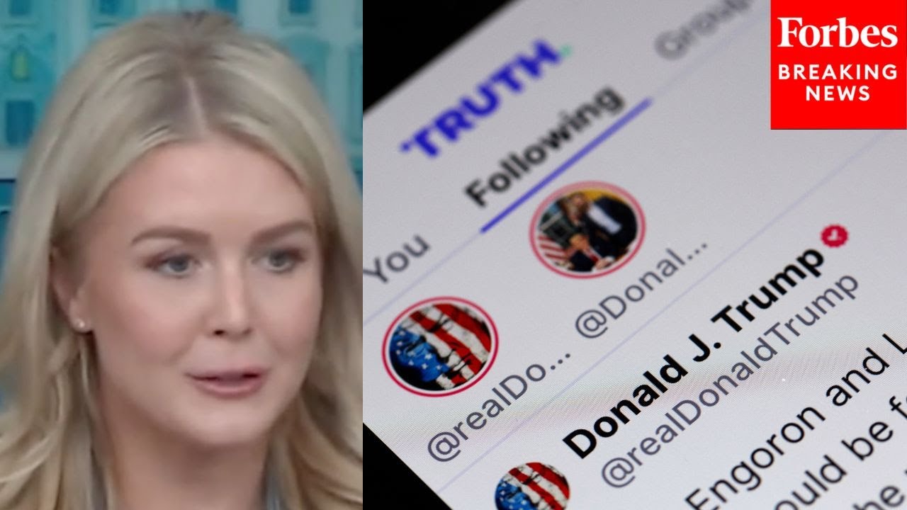 Leavitt Asked About Trump Posting 'Medbed' Conspiracy Video: 'What Was He Trying To Communicate?'
