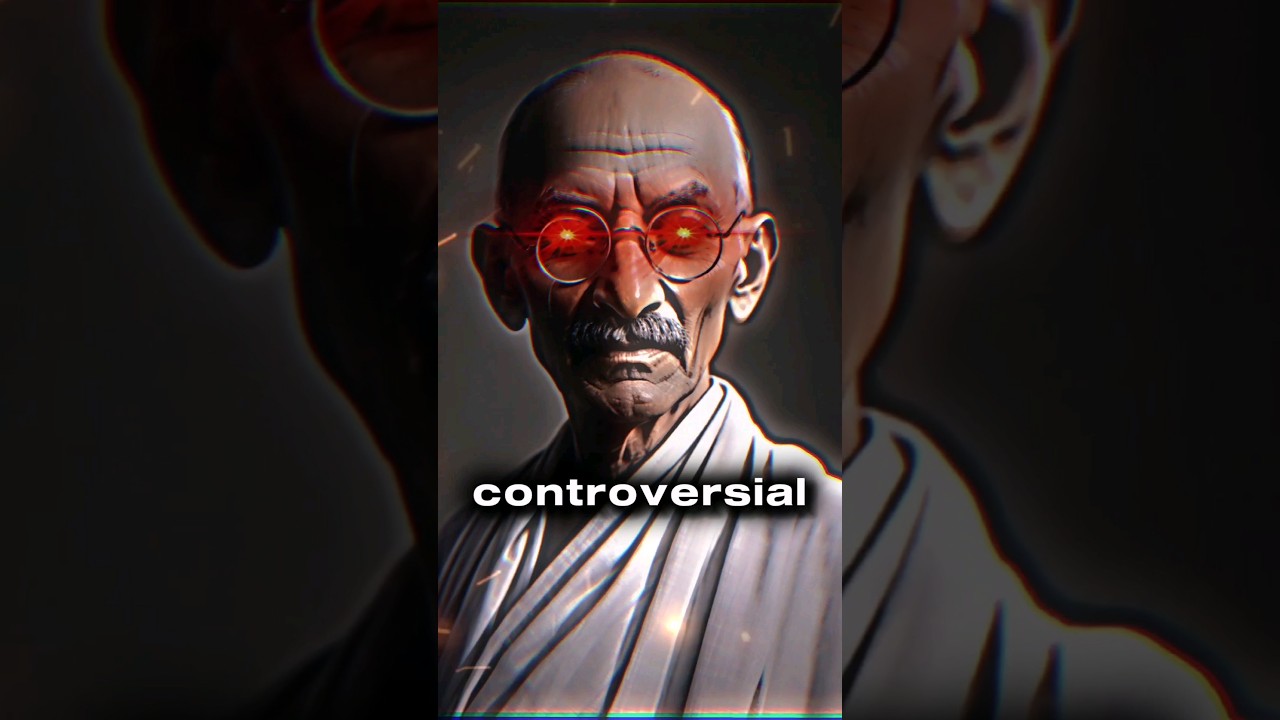 Dark Secrets of Mahatma Gandhi #history #facts #learn #gandhi #india #family #secret #shorts #fyp