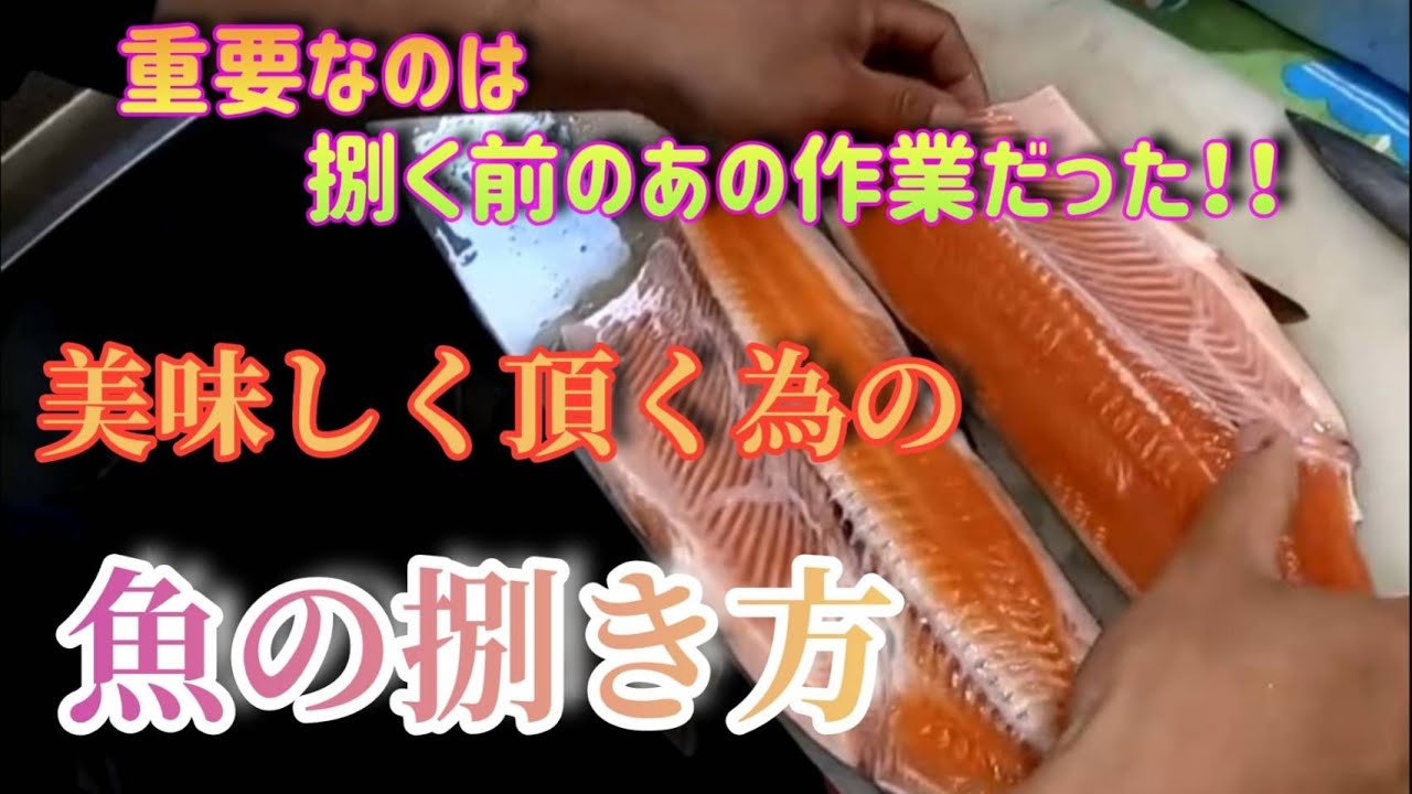 【魚の捌き方】絶品赤身トラウトを三枚におろす!～八丁堀の甲斐サーモン～