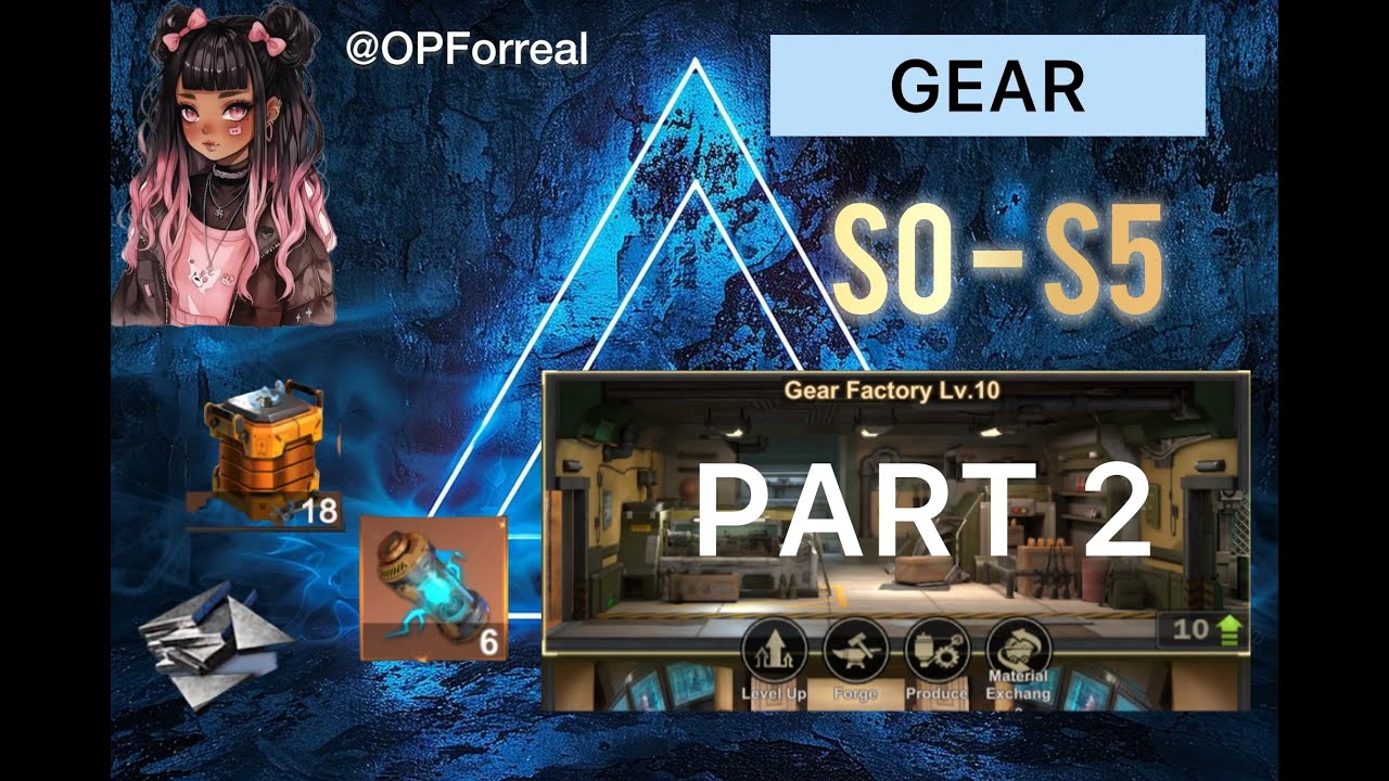 LAST FORTRESS UNDERGROUND GEAR INFORMATION PART 2