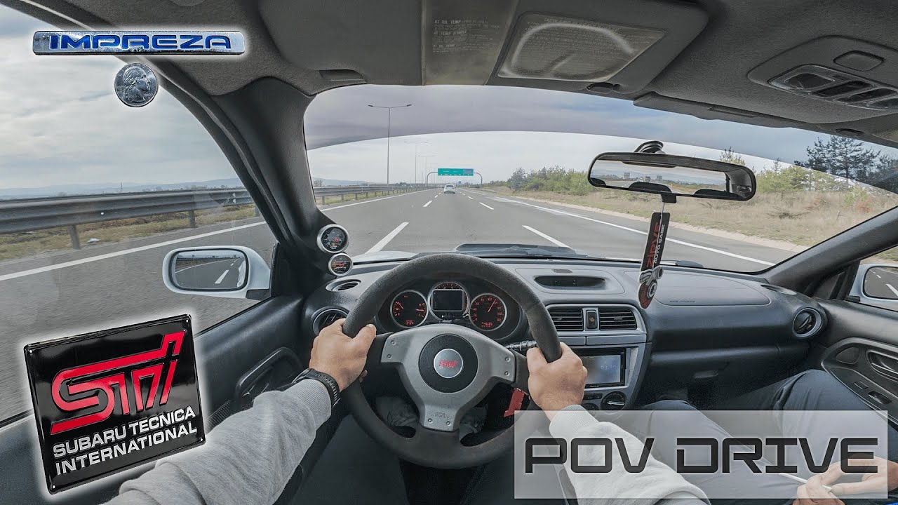 SUBARU İMPREZA 2.5 STİ SW - POV Test Drive I 4K