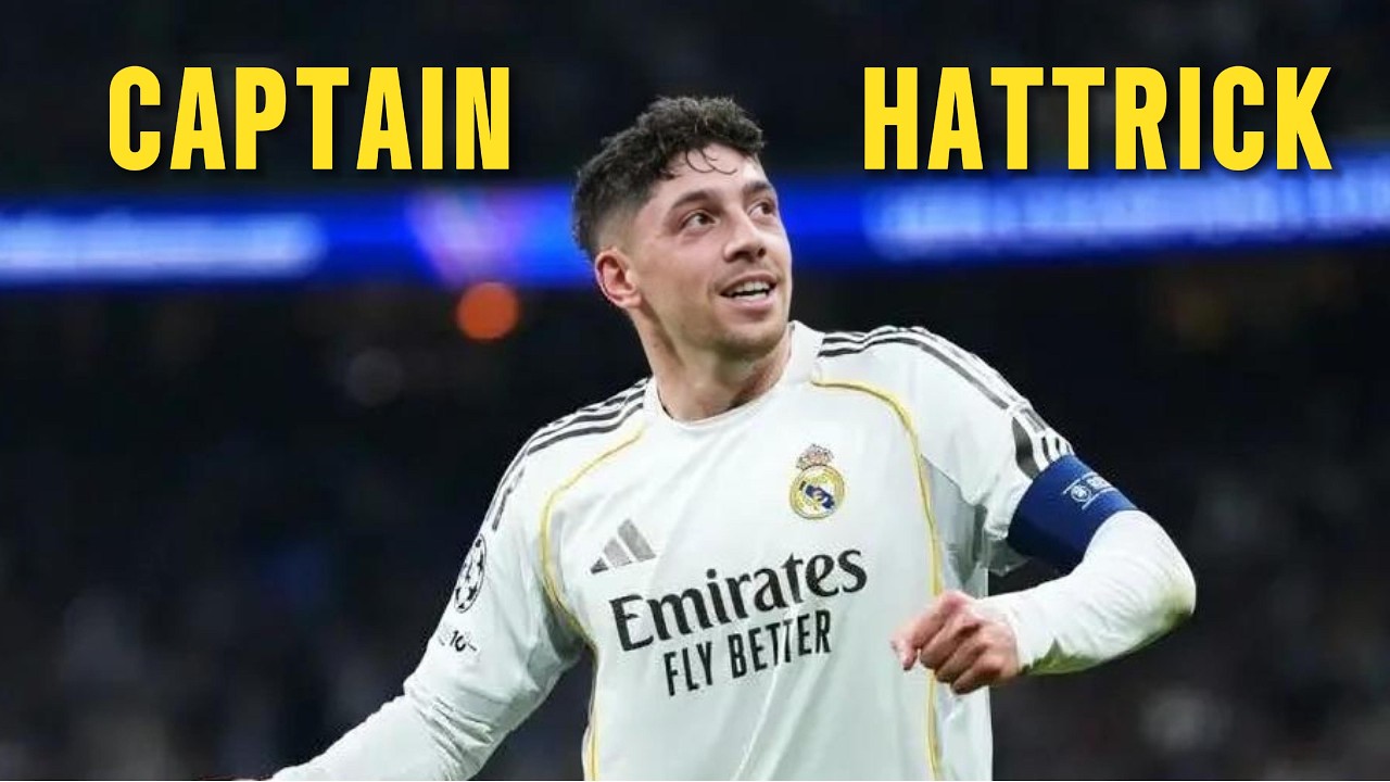 Captain Valverde Vs Manchester City | Realmadrid 3-0 Manchester City