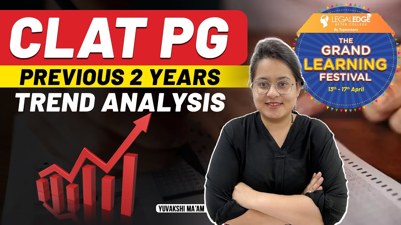 CLAT PG Trend Analysis: 2 Year Paper Analysis, Pattern & Subject-wise Marks Allotment Explained