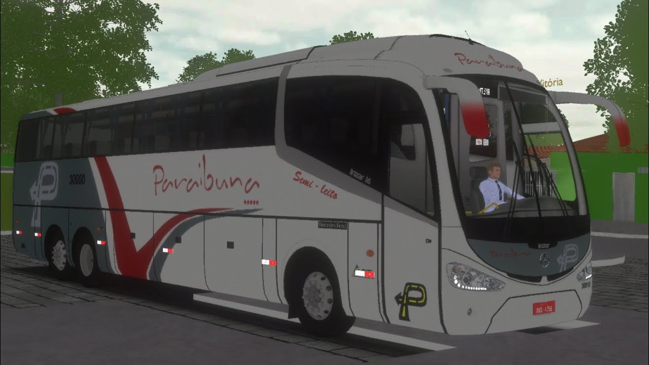 Irizar I6 Mercedes-Benz Oc500 6x2 Manual en la línea Santa María-Correntina | PROTON BUS SIMULATOR 