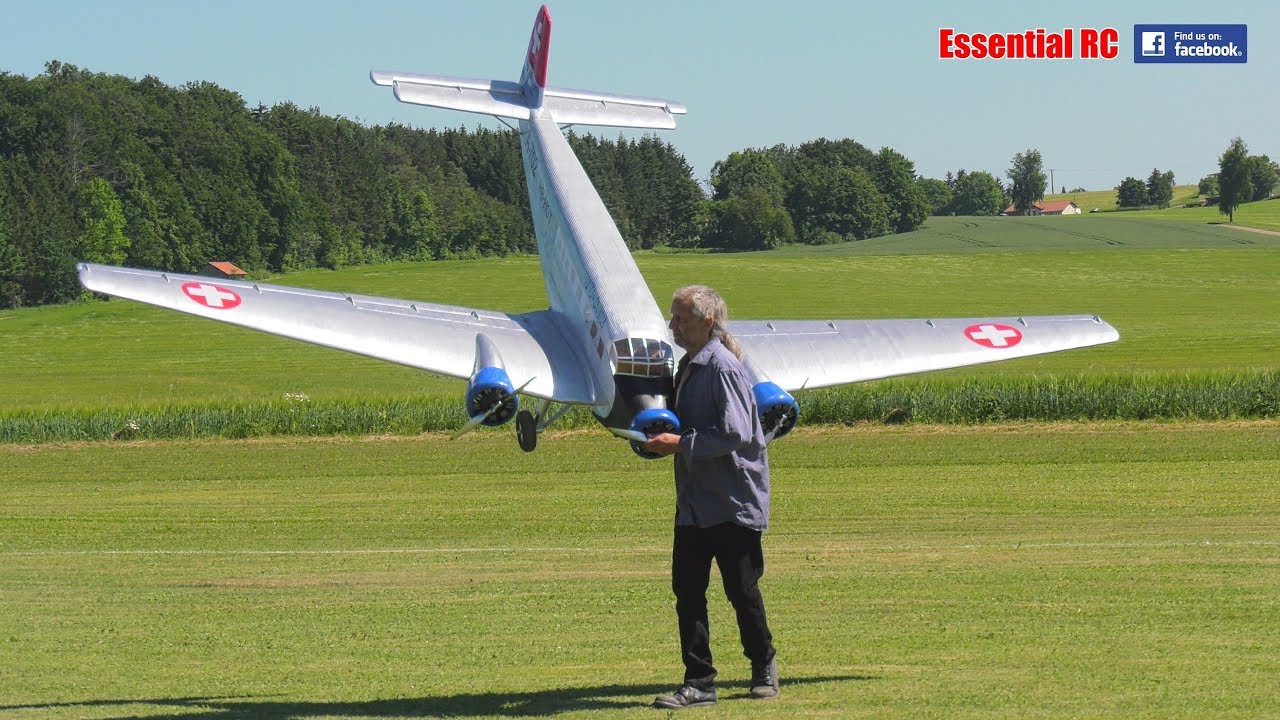 SUPER SCALE RC Junkers Ju 52 Tante Ju (