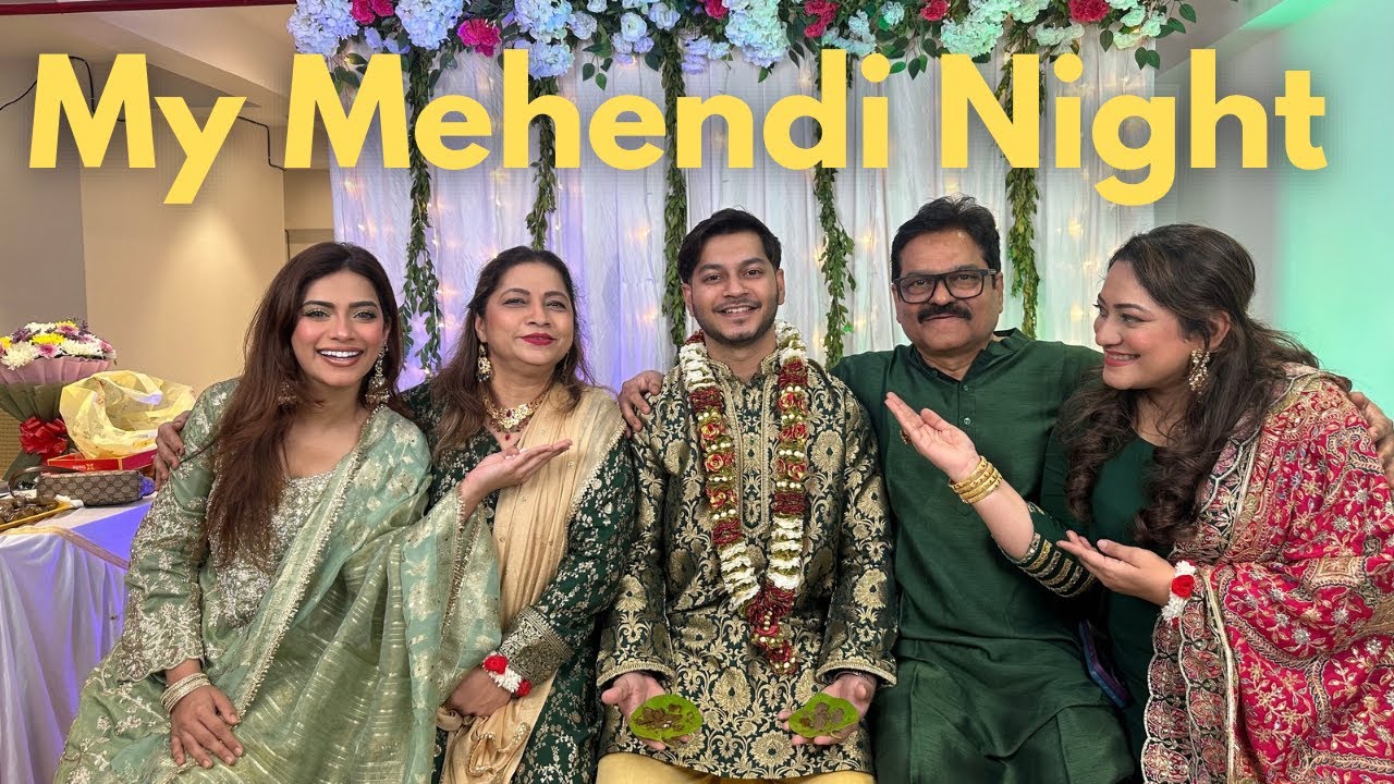 Mehendi me aaya rang 💚✨