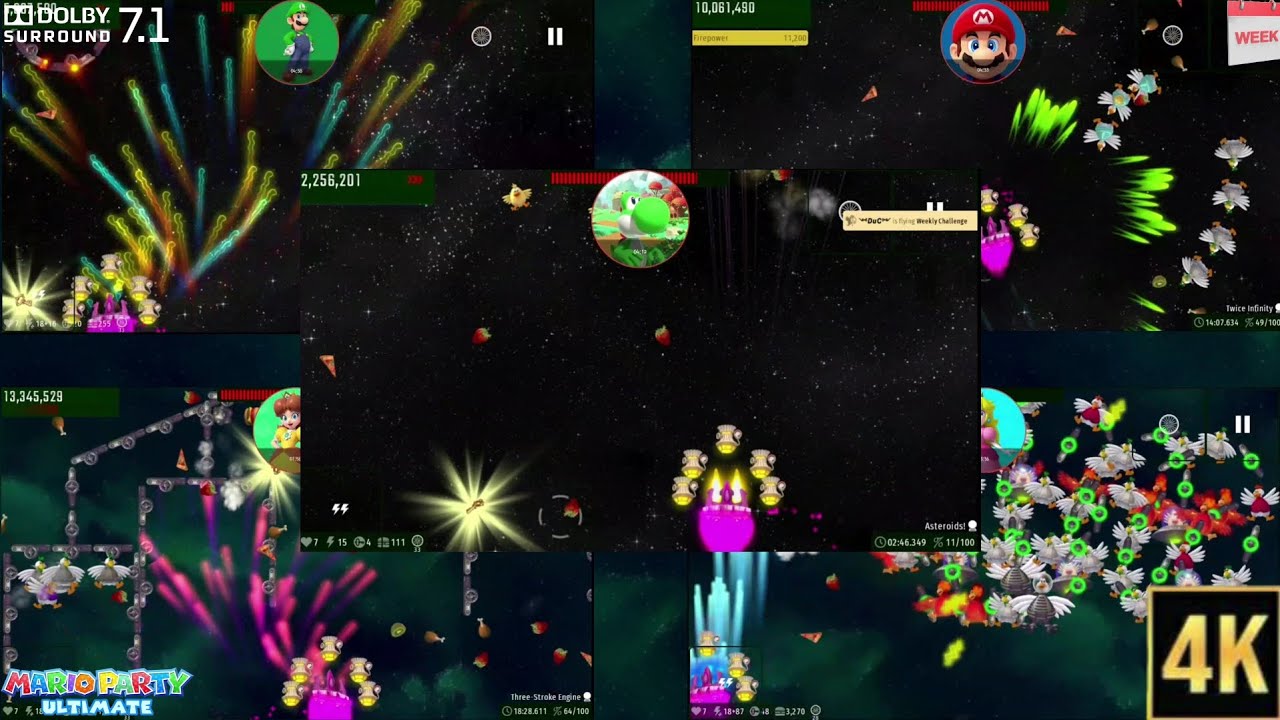Chicken Invaders Universe Weekly Challenge #21 | By Kids TV: Super Mario Party