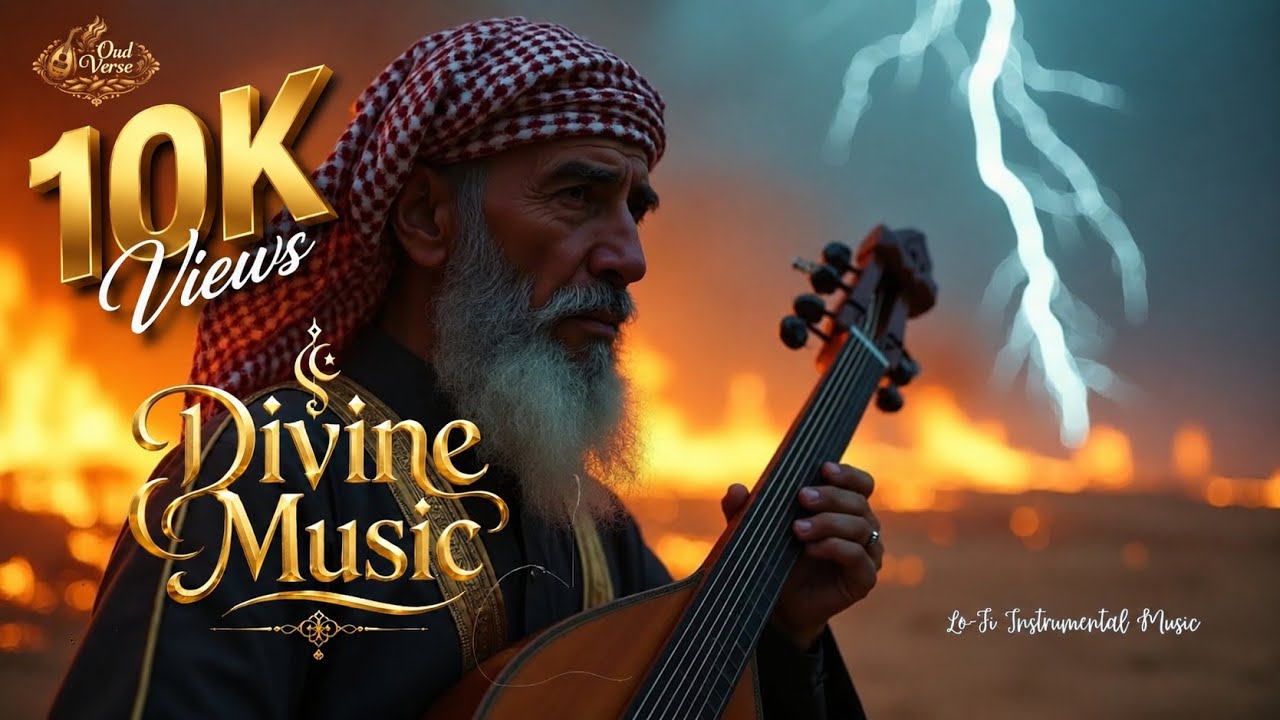 Healing Desert Oud for Deep Relaxation on Fire