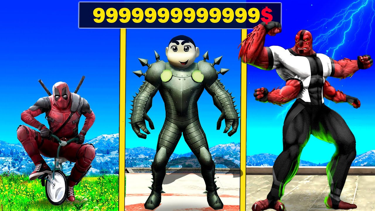 1$ SUPERHERO SUIT to 1000000000$  (PART-8)