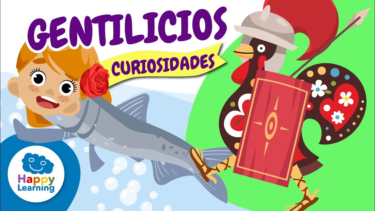 🌍 CURIOSIDADES de los GENTILICIOS: ¿Cómo nos llamamos según el lugar? | @Happy Learning Español