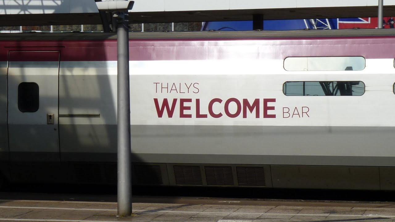Thalys 4343, aankomst en vertrek Hbf K&ouml;ln, 1-4-2013