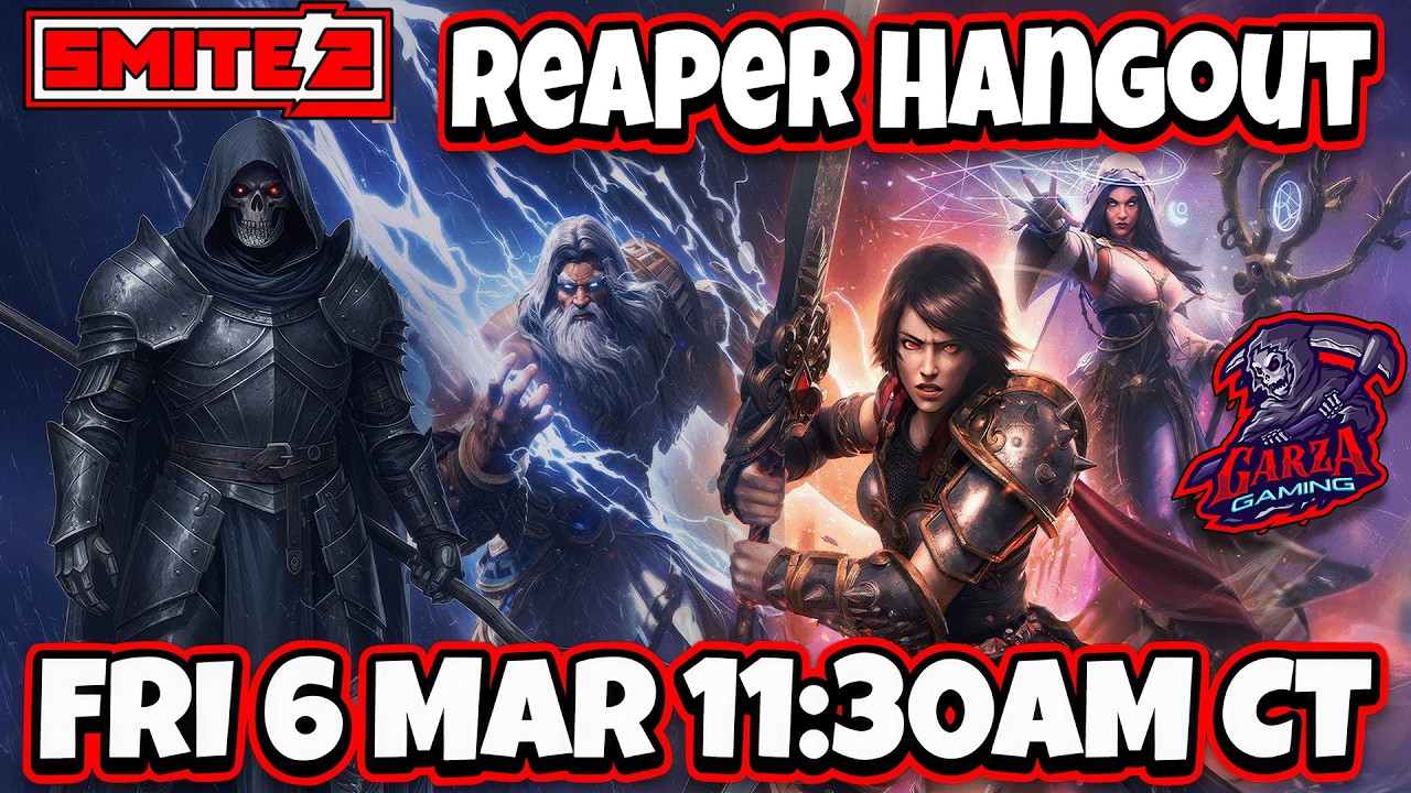SMITE 2 - Darkgarza Playing Smite 2 Arena With His Reapers