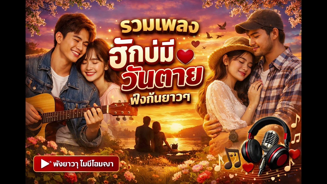EP.53[เพลงใหม่] รวมเพลงฮักบ่มีวันตาย ฟังยาวต่อเนื่อง -MStudioMusic