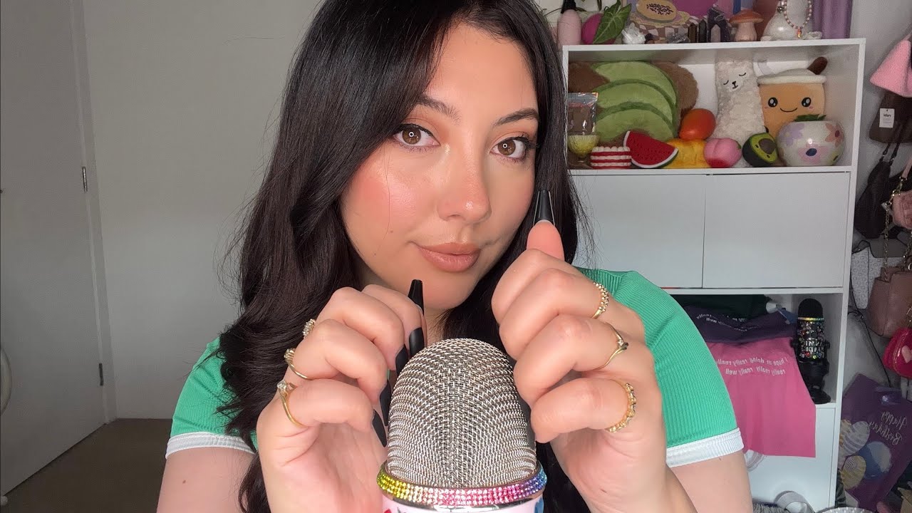 ASMR reverse mic scratching 💚 ~a super RARE and SPECIFIC trigger~ | Whispered