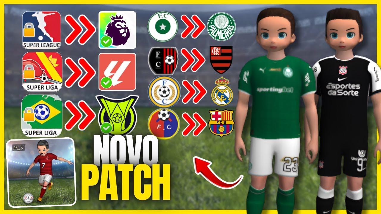 COMO INSTALAR NOVO PATCH DE PRO LEAGUE SOCCER (PLS) EM QUALQUER CELULAR
