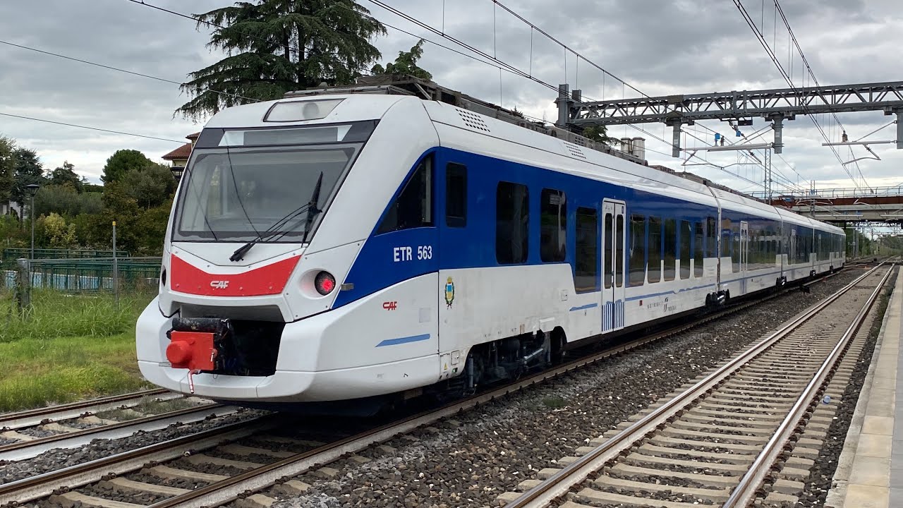 TRENI VELOCI di OGNI TIPO in transito alla STAZIONE di Cesena!