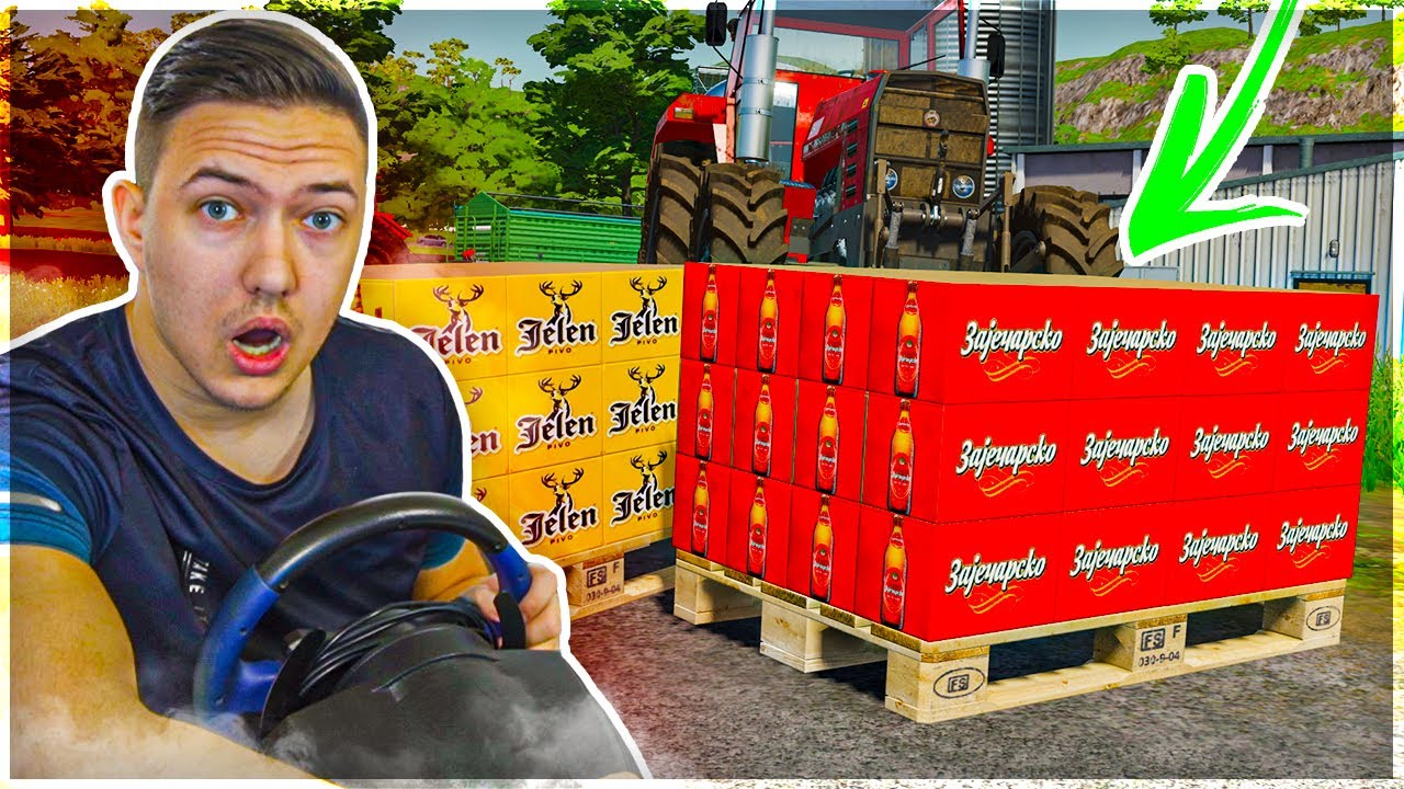 POCINJEMO PROIZVODNJU PIVA!! Farming Simulator 22