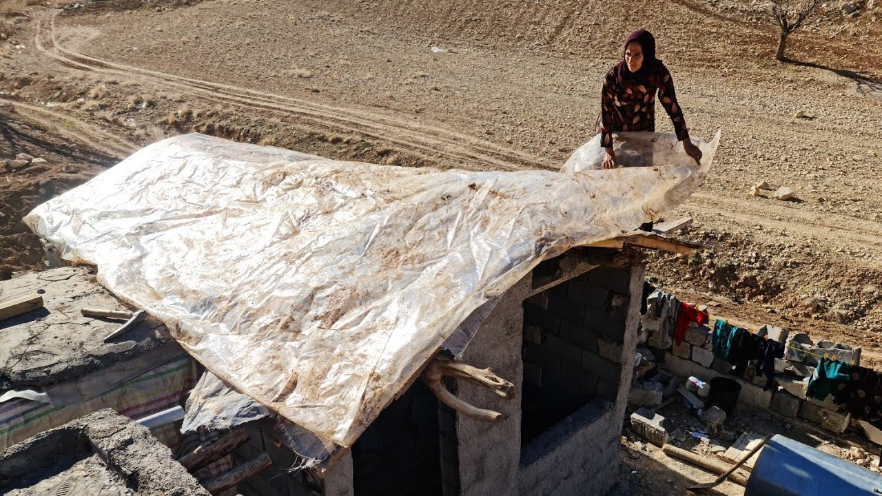The Legend of the Lady: Completing the Hut Roof and Endurance in the Heart of the Mountain