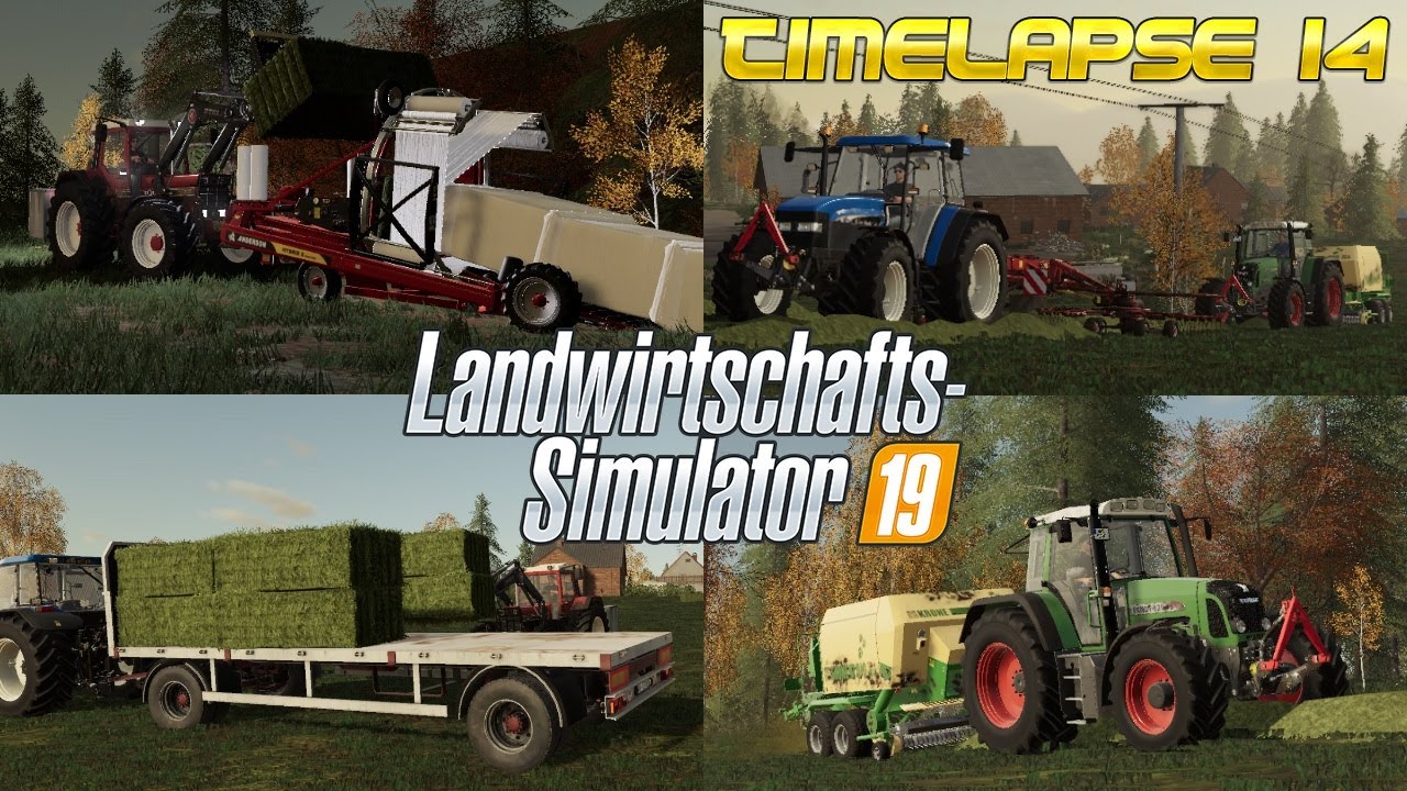 [LS19] - Timelapse #14 Geiselsberg Seasons: Ein ANDERSON Schlauchballenwickler - letzter Schnitt! 🚜💨