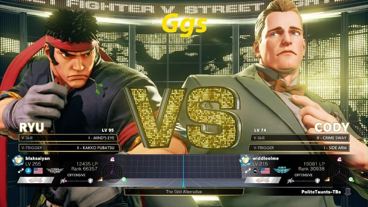 STREET FIGHTER V: blaksaiyan vs Widdleolme