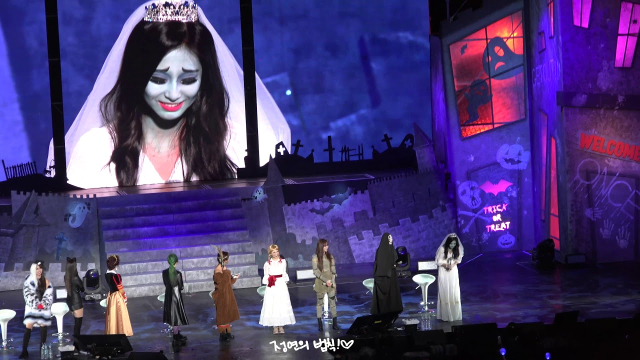 181028 트와이스 3주년 팬미팅 once halloween 캐릭터 소개