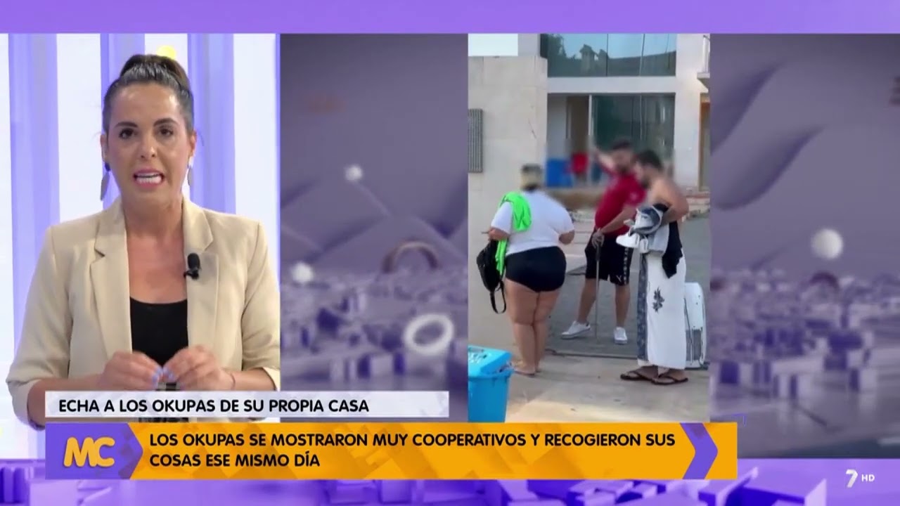 ECHA A LOS OKUPAS DE SU CASA EN EL ESPARRAGAL