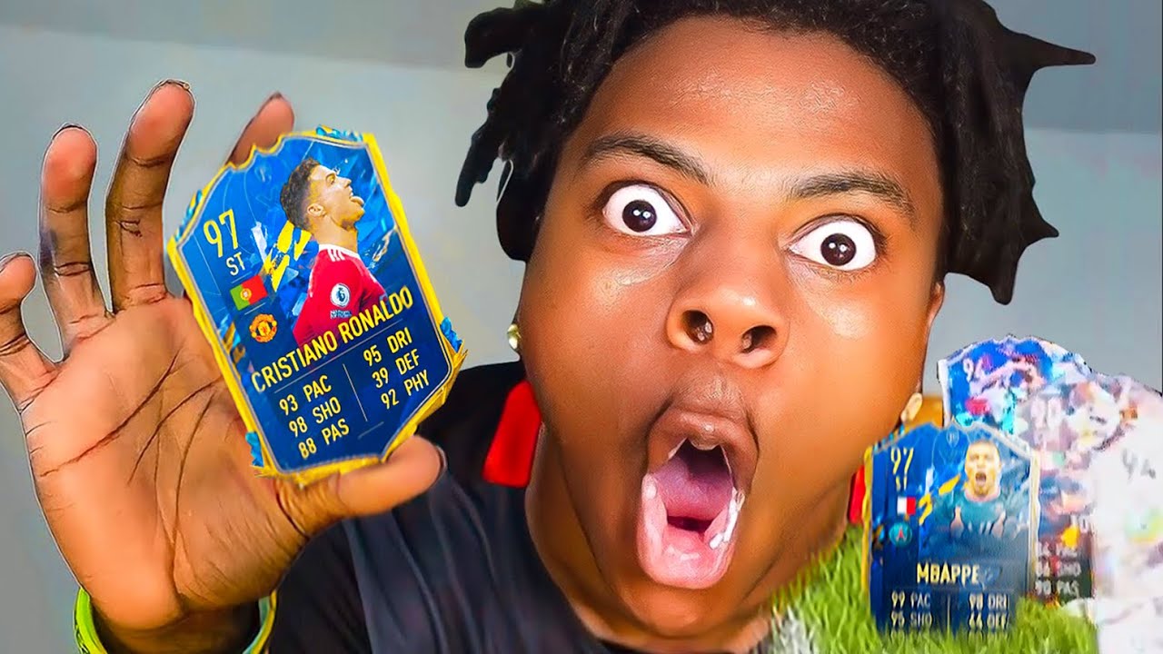 Открытие набора iShowSpeed ​​LUCKIEST IRL FIFA..