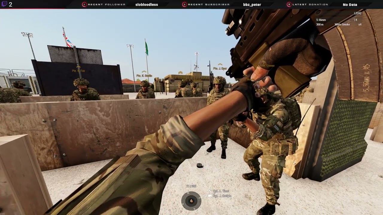 Arma 3 4IB Op SAMARITAN II | B Coy Week 4 | Apache CPG POV