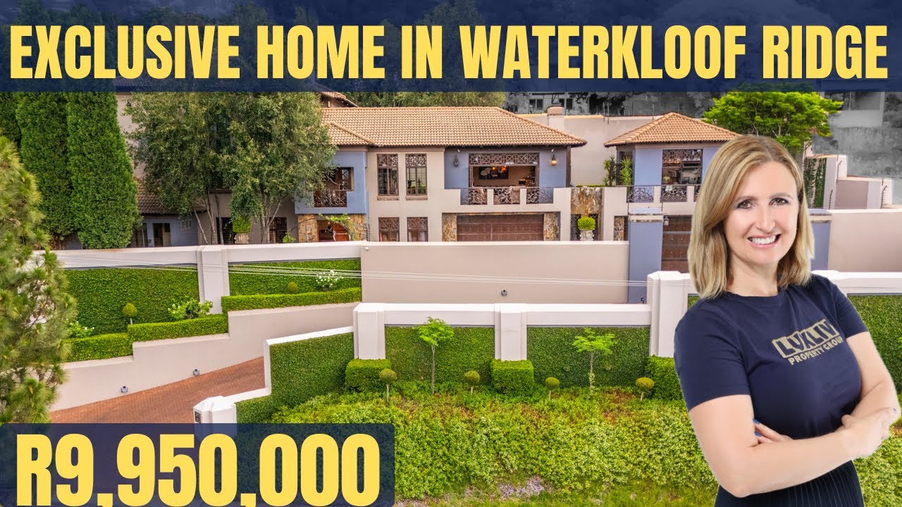 R9,950,000 Exclusive High-End Residence with Spectacular Views in Waterkloof Ridge
