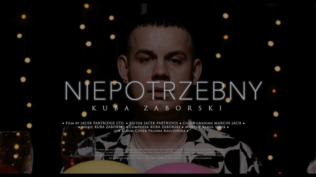 Kuba Zaborski - Niepotrzebny 2.0 (Official Video)