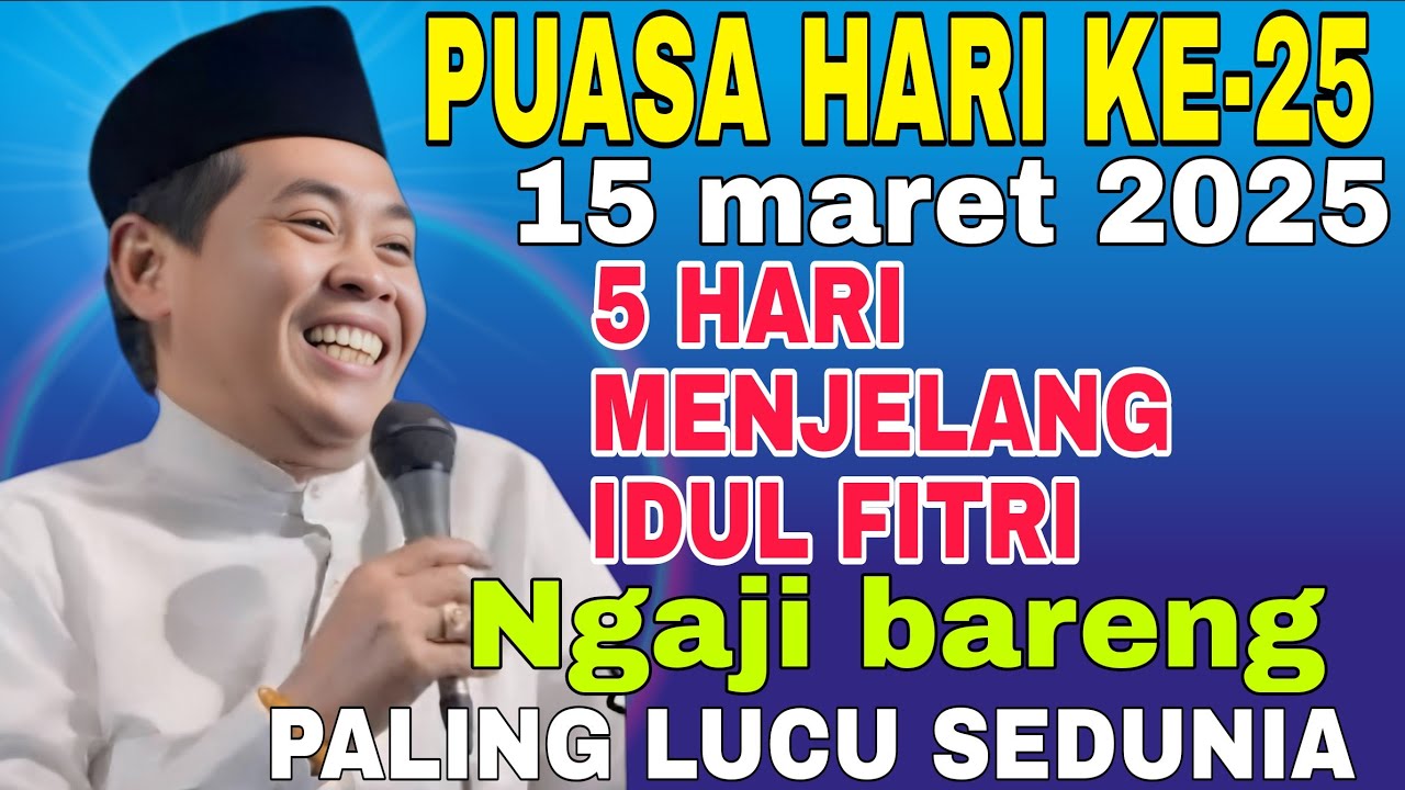 KH ANWAR ZAHID TERBARU 2026 5 HARI MENUJU IDUL FITI