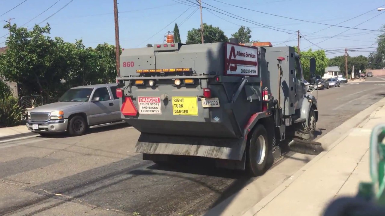 Athens Services Tymco Air Sweeper