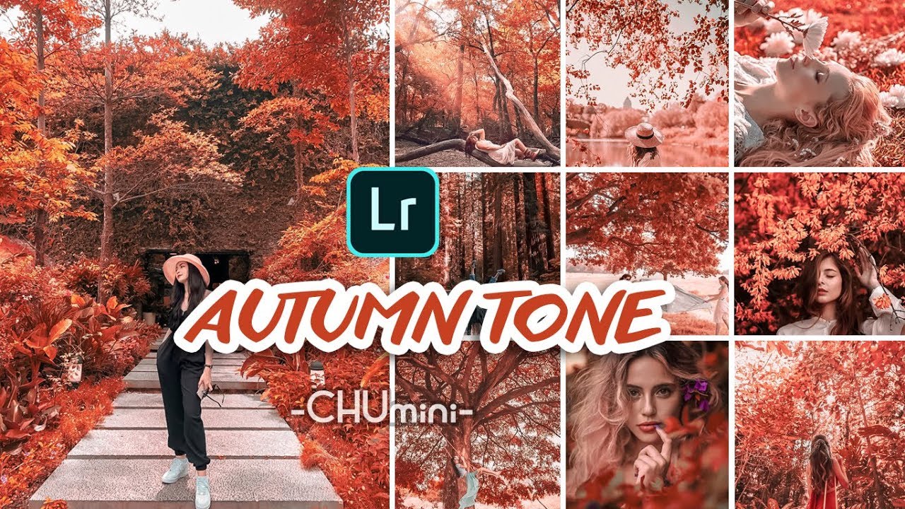 CHU mini | How To Edit AUTUMN TONE | Lightroom Mobile Preset & Tutorial | Chỉnh Ảnh Mùa Thu Lá Đỏ