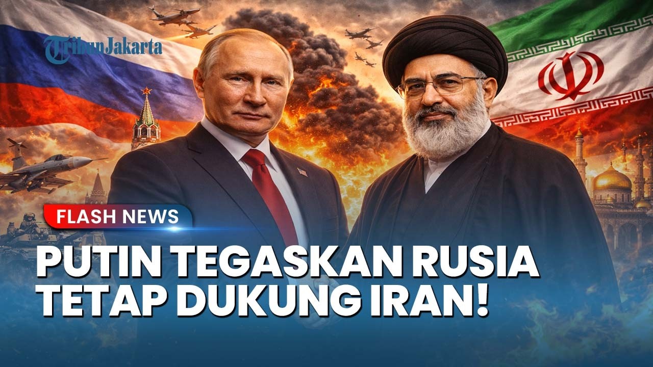 RUSIA TIDAK GOYAH! Putin Kirim Pesan Kuat Dukung Mojtaba Khamenei Lawan Agresi Amerika Serikat