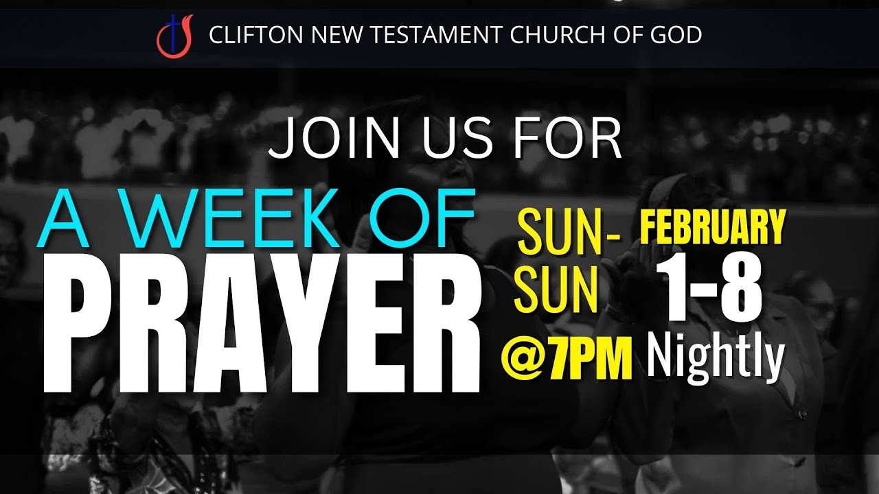 Week of Prayer & Baptism  || February 1, 2026 || 7:00pm