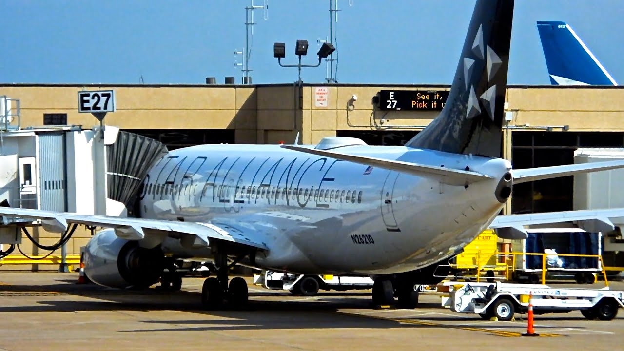 Dallas/Fort Worth (DFW) Time-Lapse - United - Boeing 737-800 & More - Time-Lapse Series Ep. 11