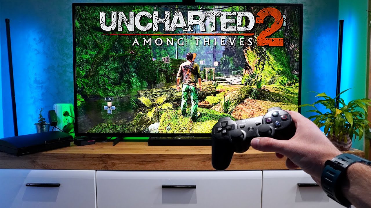 Uncharted 2: Among Thieves- PS3 Slim POV Gameplay Test, Impression