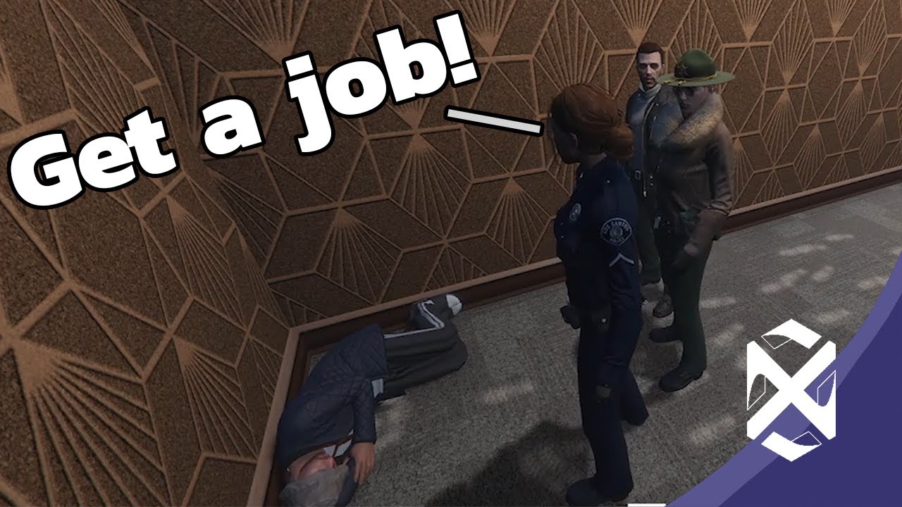 Larry Witmore is homeless | GTA Roleplay ONX