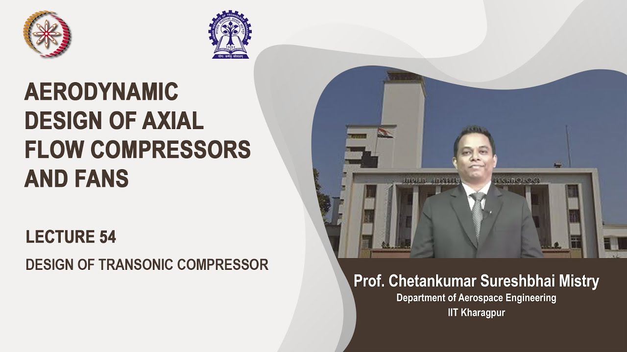 Lecture 54: Design of Transonic Compressor​