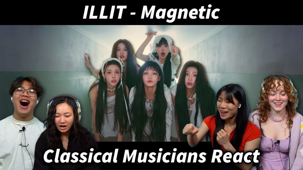 Such a satisfying song! ILLIT 'Magnetic' Reaction!