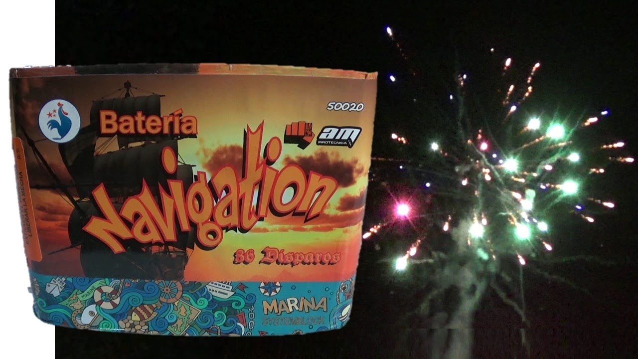 BATERIA NAVIGATION - 36 DISPAROS