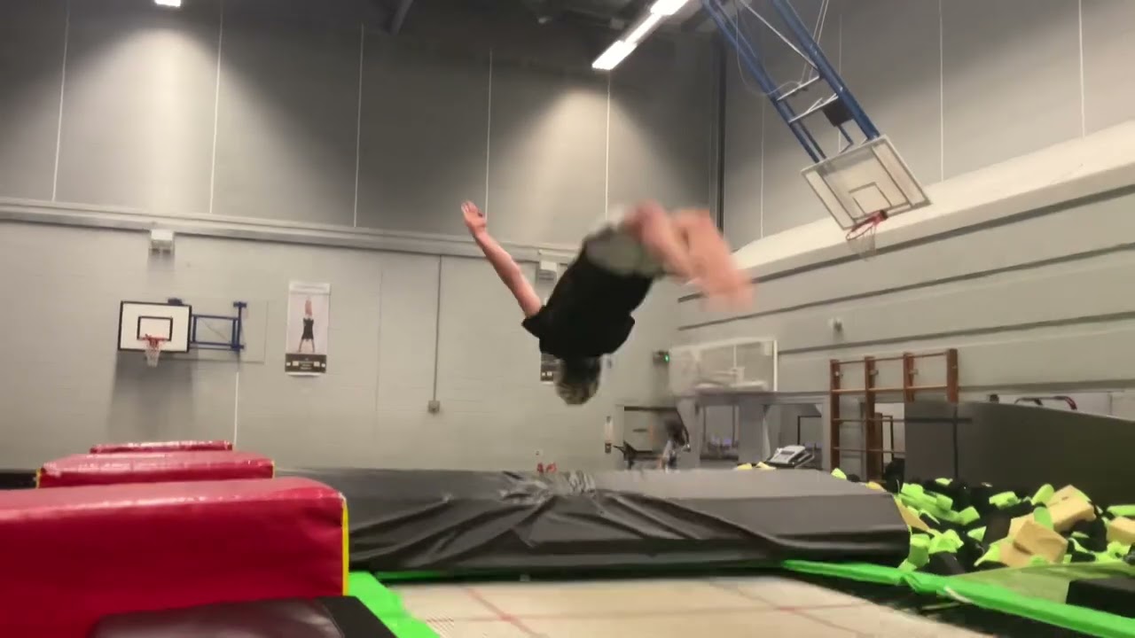 Chill (3 bounce only) trampoline - teamgym - no talk just training