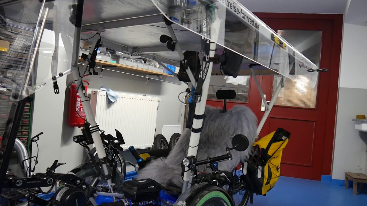 der Feinschliff am Solar Trike ist fertig