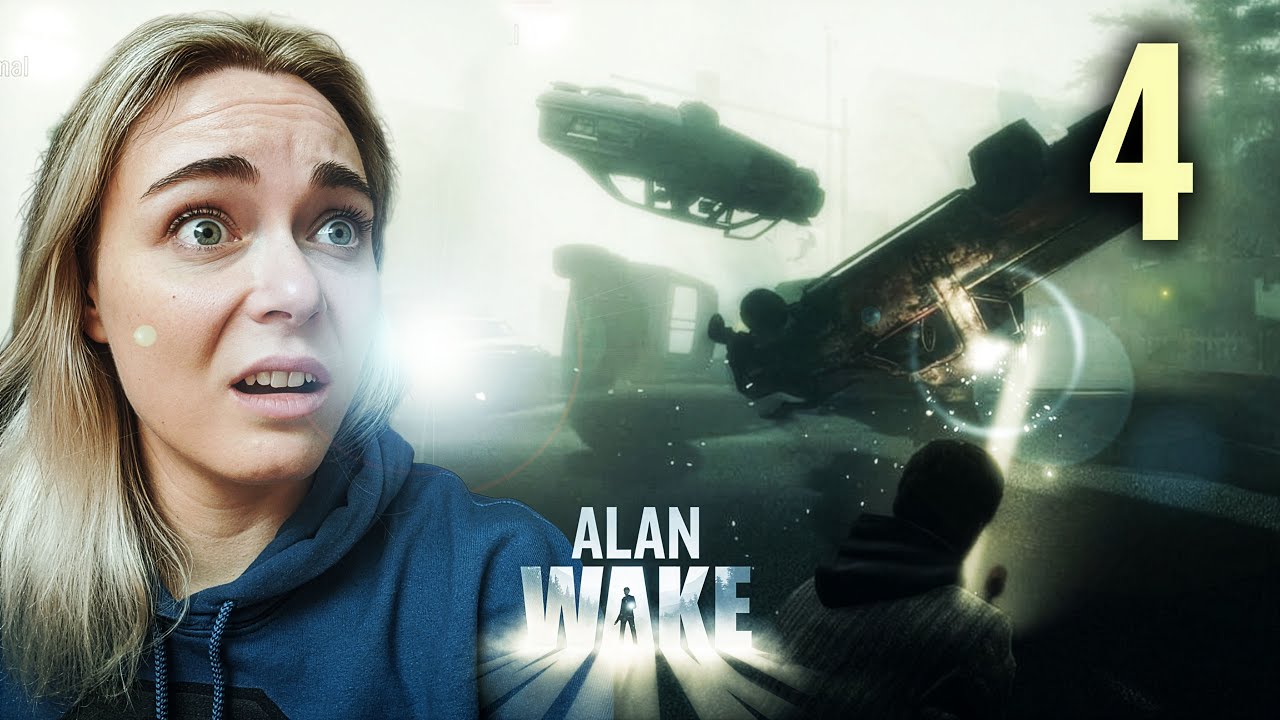 Playing ALAN WAKE for the First Time (I'm TRAPPED in a GHOST TOWN) 🔦 Part 4