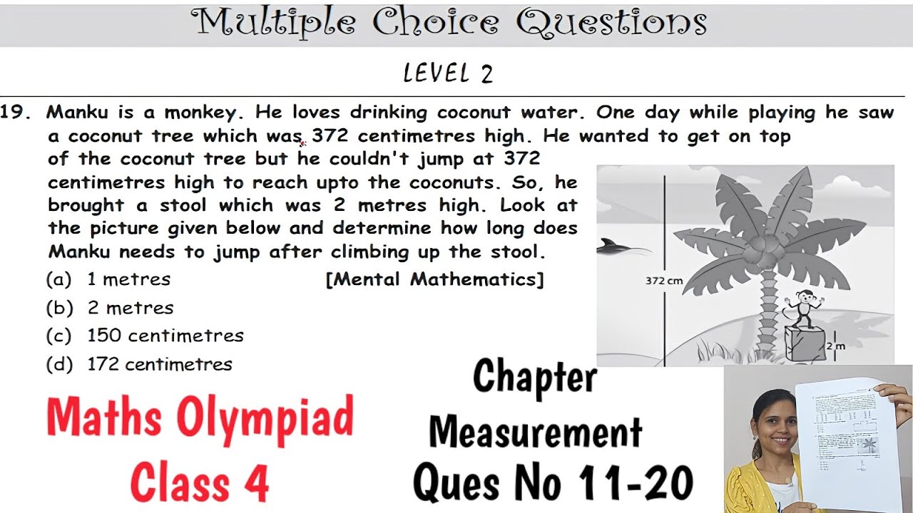 Oympiad Exam for Class 4 Maths 2023 | Maths Olympiad Mock Test for Class 4 | IMO Class 4