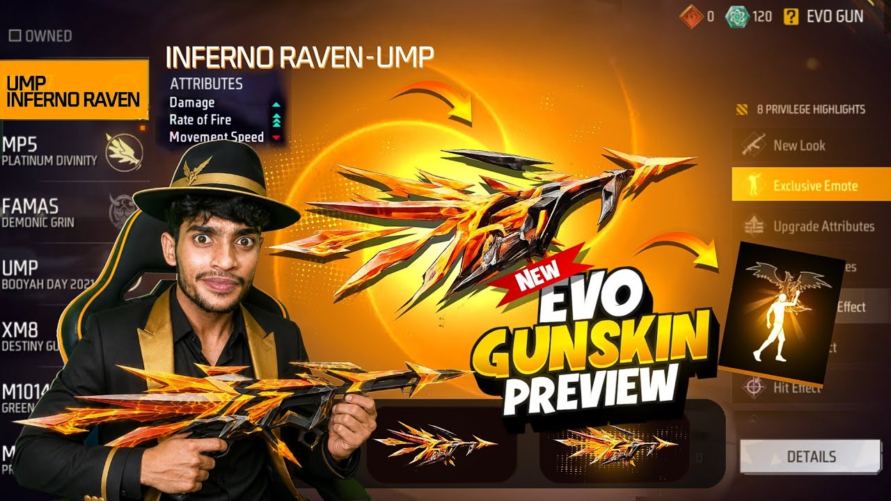OB54 NEW EVO SKIN 🔥 Free Fire Max