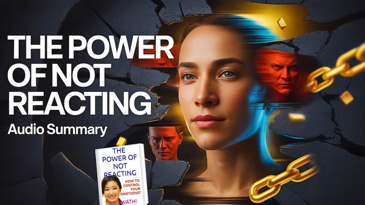 React Mat Karo | The Power of Not Reacting | Life-Changing Rule#booksummaryhindi#houseofreaders1.0